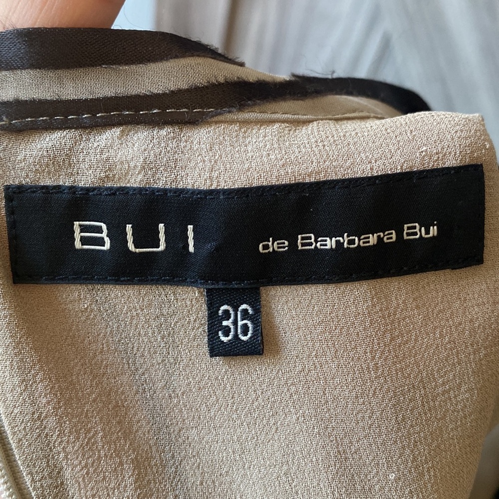 100% silk Barbara Bui dress/tunic/top - with open sleeves - EUC - Picture 9 of 10